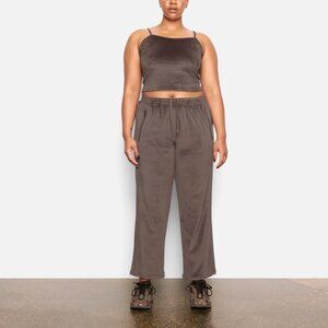 SKIMS Velour Track Pant Amethyst XL